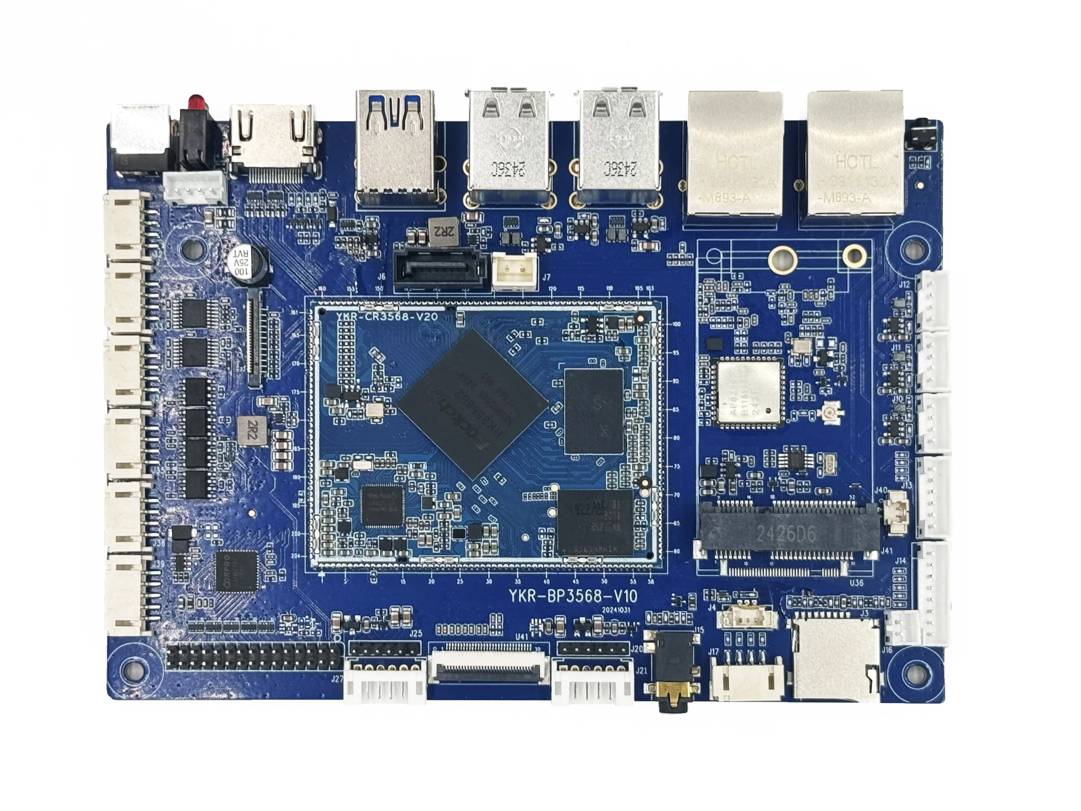 2025 رائجة البيع اللوحة الأم أندرويد PCB PCBA مجلس لينكس أوبونتو ديبيان RK3568 مجلس التنمية Pcb الجمعية Pcba المورد #1