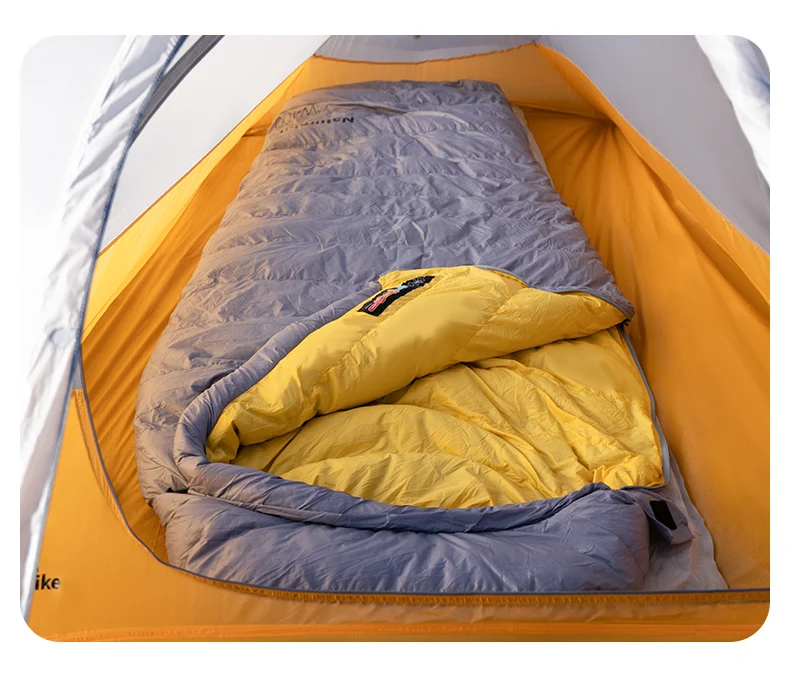 Naturehike CW400 CW700 Schlafsack, leicht, Entendaunen, Winter, dick, warm, ultraleicht, Outdoor, Wandern, Camping, Reisen – Detail 10