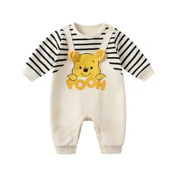 Baby Boys Girls One Piece Outfit 100% Cotton Newborn Baby Long Sleeve Romper Infant Jumpsuit