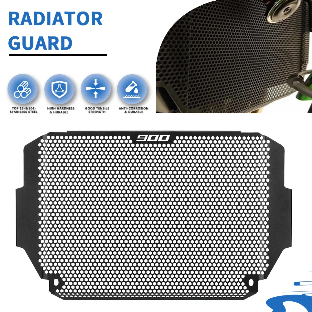 

2025 2026 For KAWASAKI Z900 Z900SE 2017-2023 2024 Motorcycle Radiator Guard Protector Grille Cover Engine Grill Guard Covers