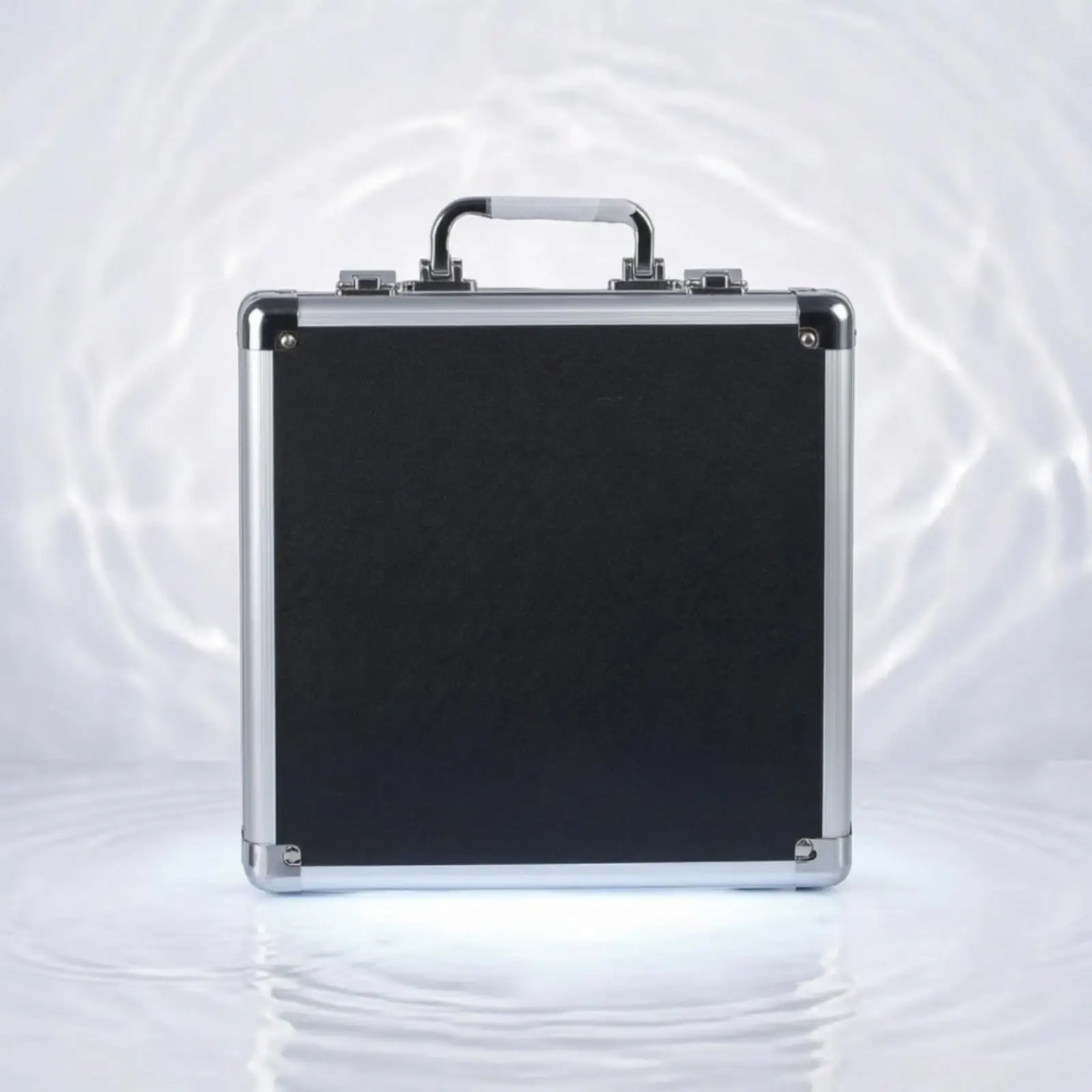 Billiard Ball Case with Foam Insert Aluminum Billiard Ball Case Storage Box Hard Shell Shielded for Collectors, Tournaments