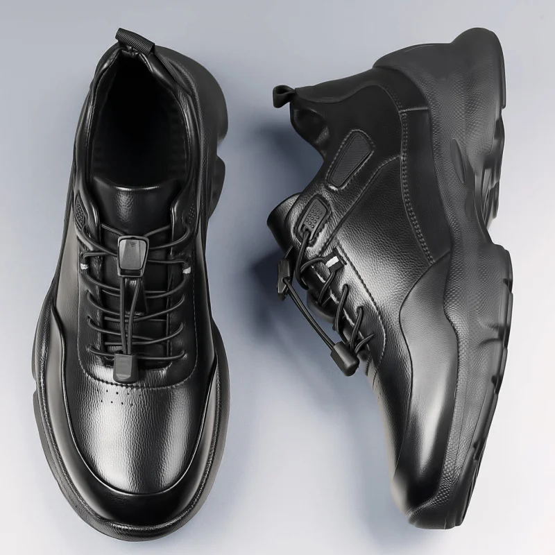 أحذية رجالية كاجوال جديدة لعام 2025 - أحذية رياضية على طراز لوفر، قابلة للتنفس وممتصة للصدمات، متينة وغير قابلة للانزلاق، مريحة خفيفة الوزن، عصرية