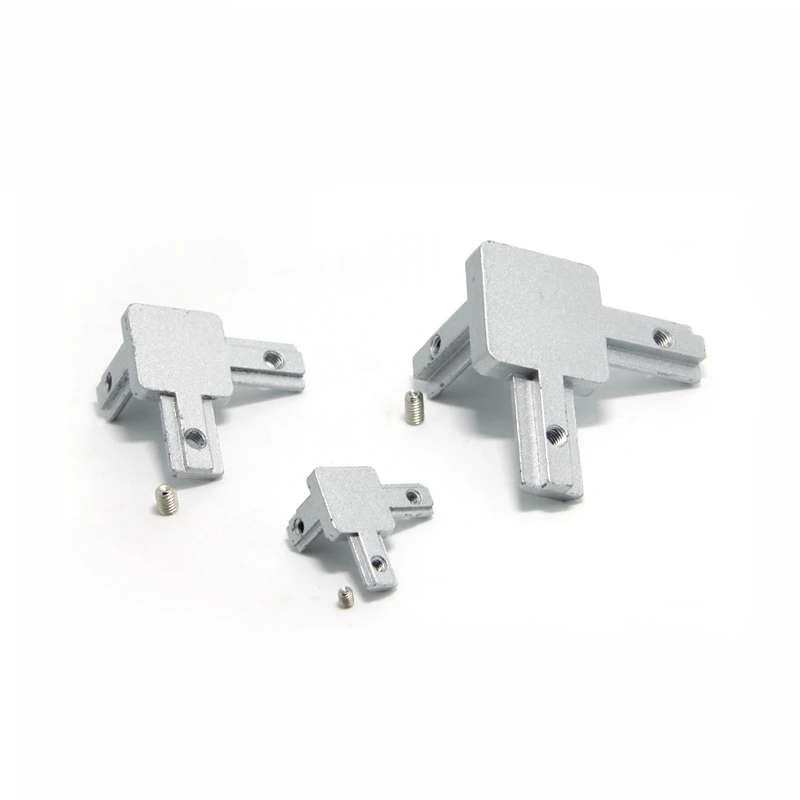L Type 3-Dimensional Bracket 2020 Concealed 3-Way Corner Connector EU Standard 20/30/40 Series Aluminum Profile Parts