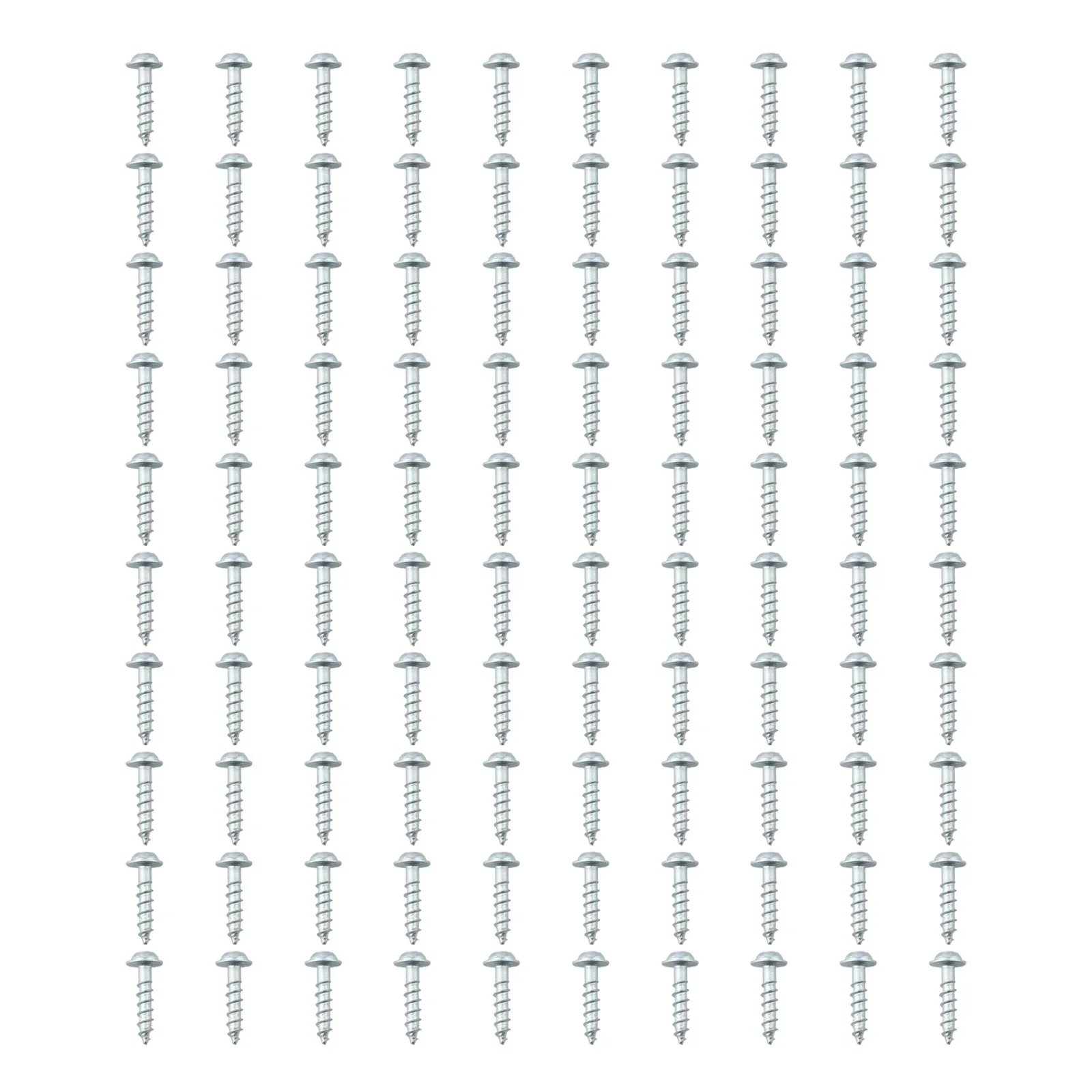 100pcs Pocket Hole Screws Set Screw Tool 20mm Pocket Hole Screws Rust Resistance Woodworking Projects Zinc Coating