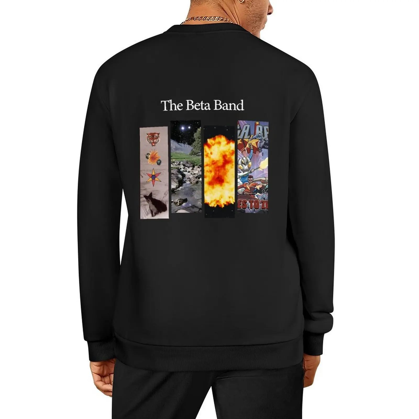 

The Beta Band - Album Discography Series - Release Artwork Pullover men's clothes tracksuit men sweatshirt men