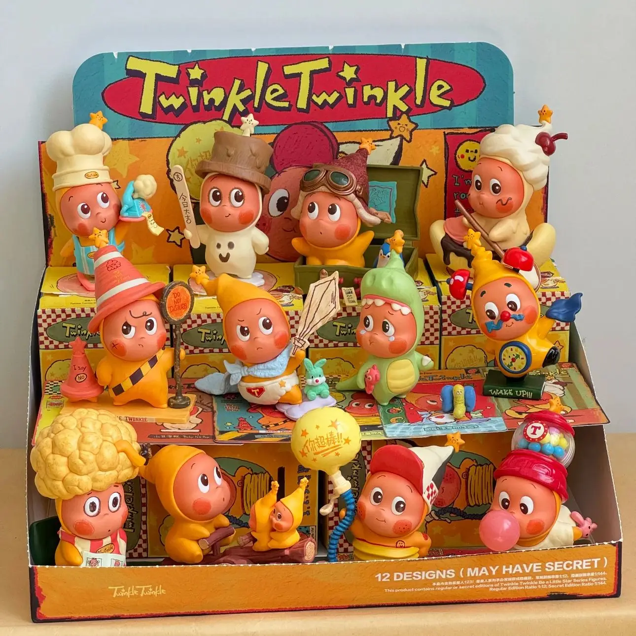 

Genuine 123 Twinkle Twinkle Series Blind Box Guess Bag Mystery Box Toys Doll Cute Figure Desktop Ornaments Gift Collection