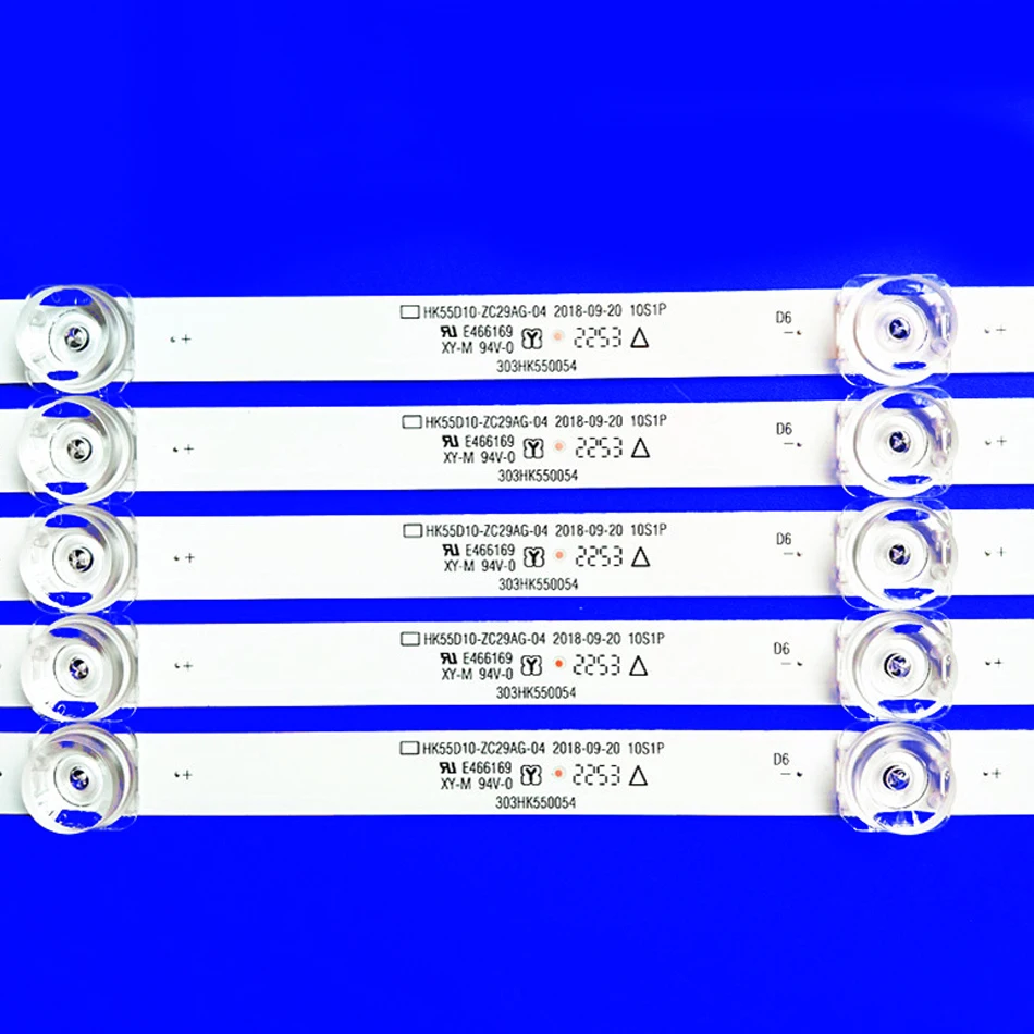LED Backlight for 55 TV LE55A8500 LU55D31J LS55Z51Z 06-55F9-3030-0D20-5X10-W12-3P1.0 -190512-LL HK55D10-ZC59AG-02 303HK550058