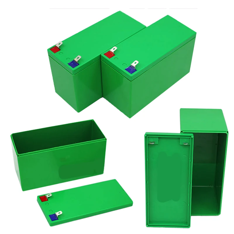 3 in Series 7 in Parallel 18650 Lithium Batteries Storage Case Box Holder 12V 40A Balanced BMS PCBA Nickel Strips Housing DIY