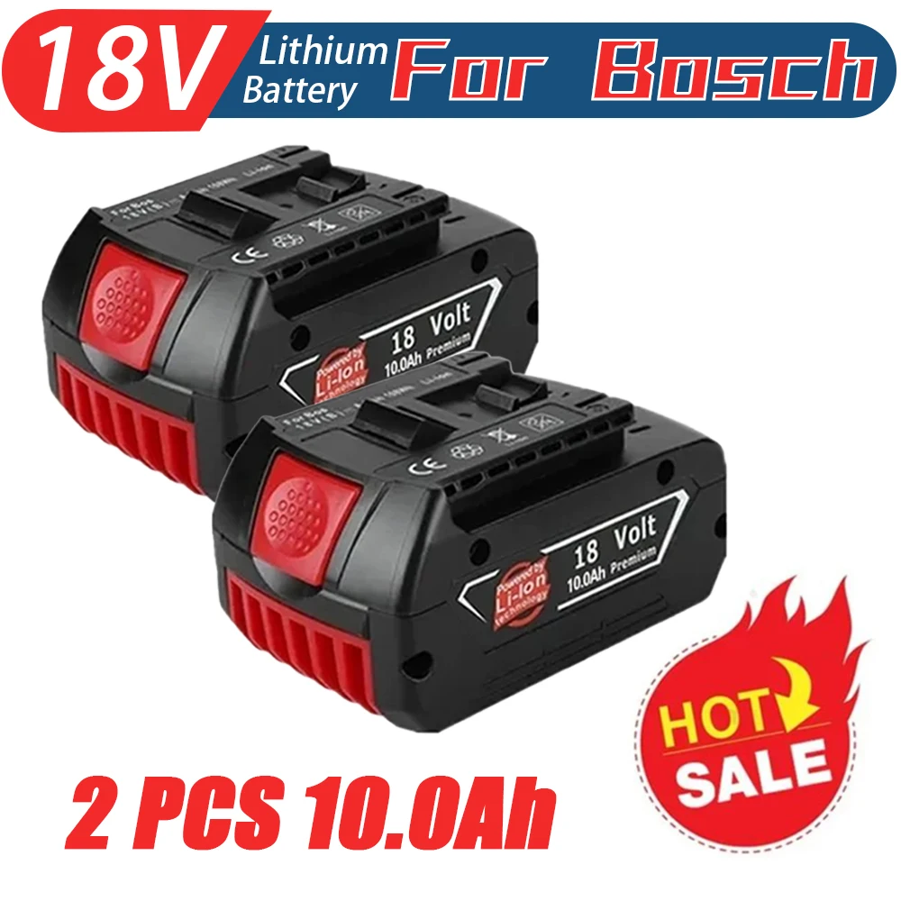 

High-Performance For BOSCH 18Volt 6.0Ah LITHIUM-ION BATTERY GBA18V Professional GBA GSR GSB BAT609 (KC) Rechargeable Battery