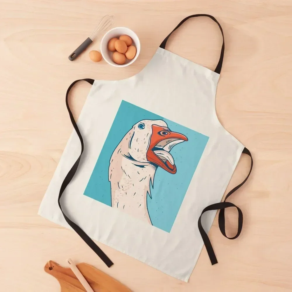 

Goose Apron Kitchen And Home Items Men kitchen women's work barber uniform Apron