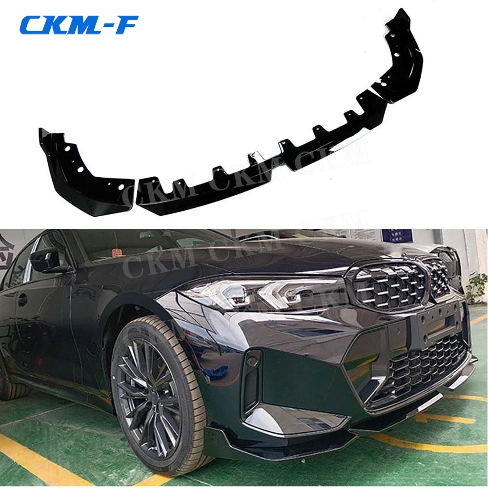 

Car Body Kits For Bmw 3 Series G20 G28 M340i 2023+ ABS Front Bumper Lip Guard Chin Spoiler Styling Decoration Car Accessories