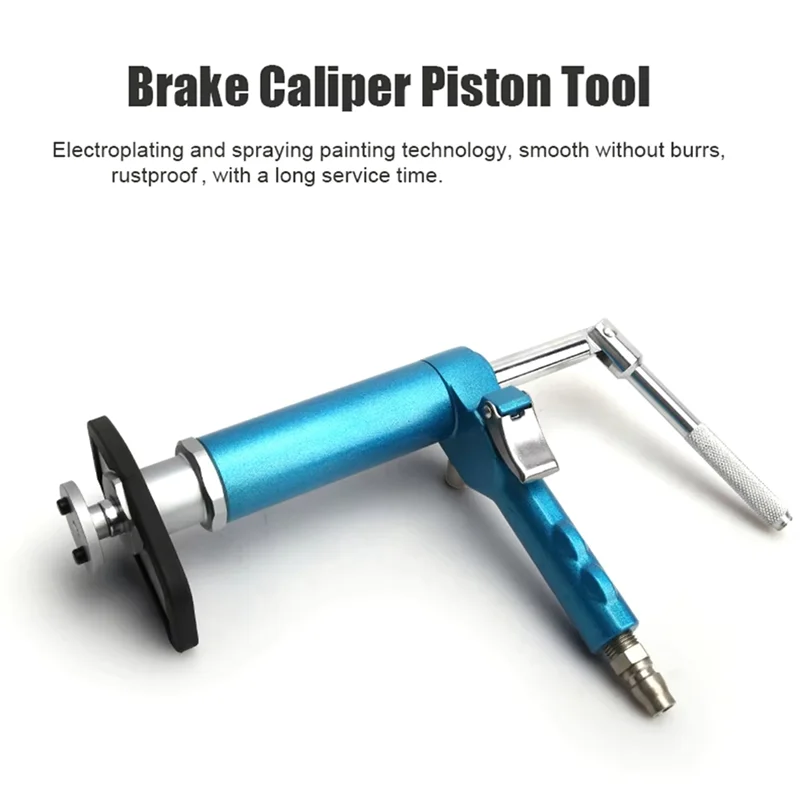 

Pneumatic Tool For Disc Brake Pad Sub-Pump Adjustment And Piston Return Operations