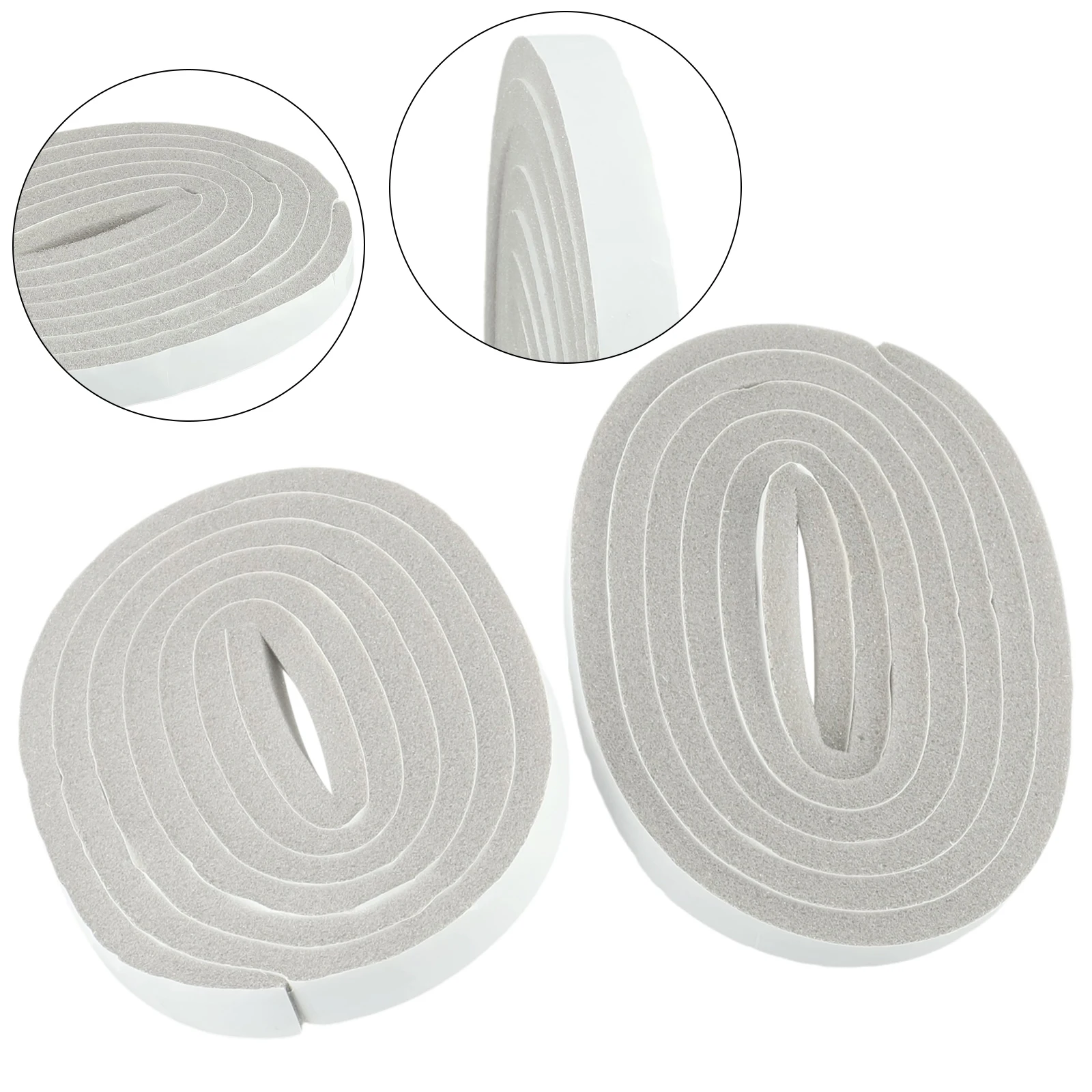 2M/Roll Home Insulation Tape Dustproof Windproof Weather Stripping Draught Excluder Soundproof Door Window Sealing Strip