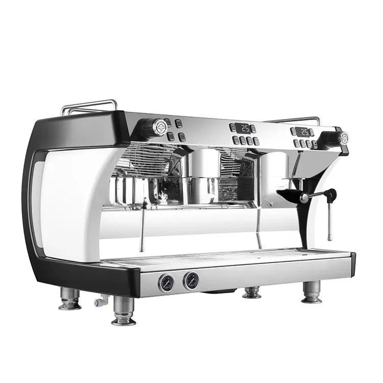 Factory Wholesale Single Double Handle Stainless Steel Commercial Espresso Coffee Making Machine For Sale