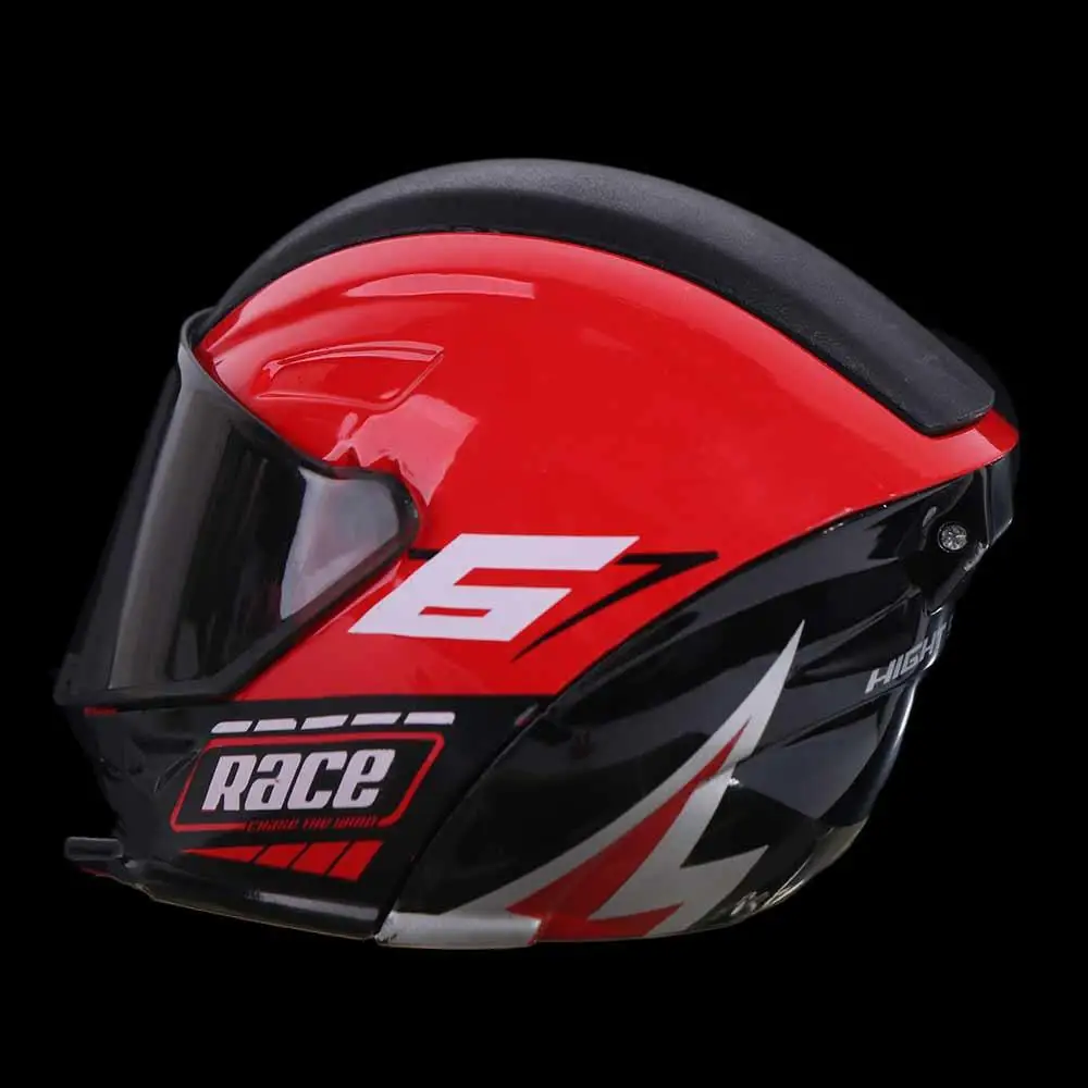 Deformation Helmet Simulated Motorcycle Rider Movable Limbs Flexible Transform Motorcycle Cool Alloy Movable Figurine Model