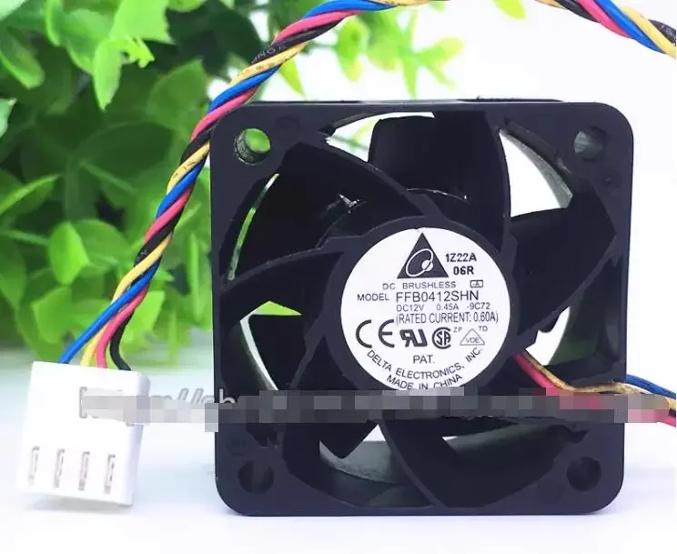 

Ltsf For Delta Electronics EFB0412SHN DC 12V 0.45A 40x40x28mm 4-Wire Server Cooling Fan 4cm