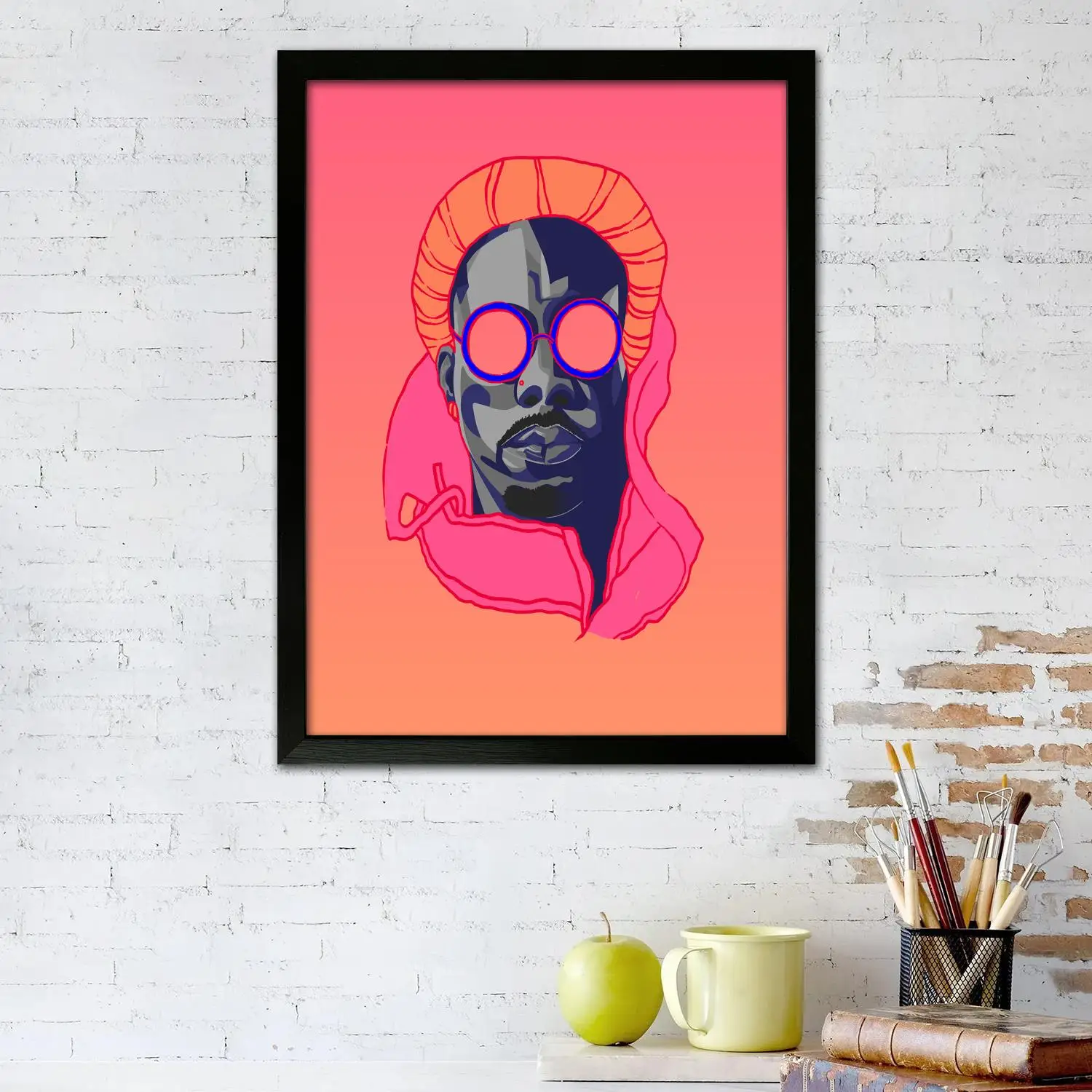 anderson paak Canvas Art Poster and Wall Art, Picture Print, Modern Family, Bedroom Decor, Posters,Decorative painting