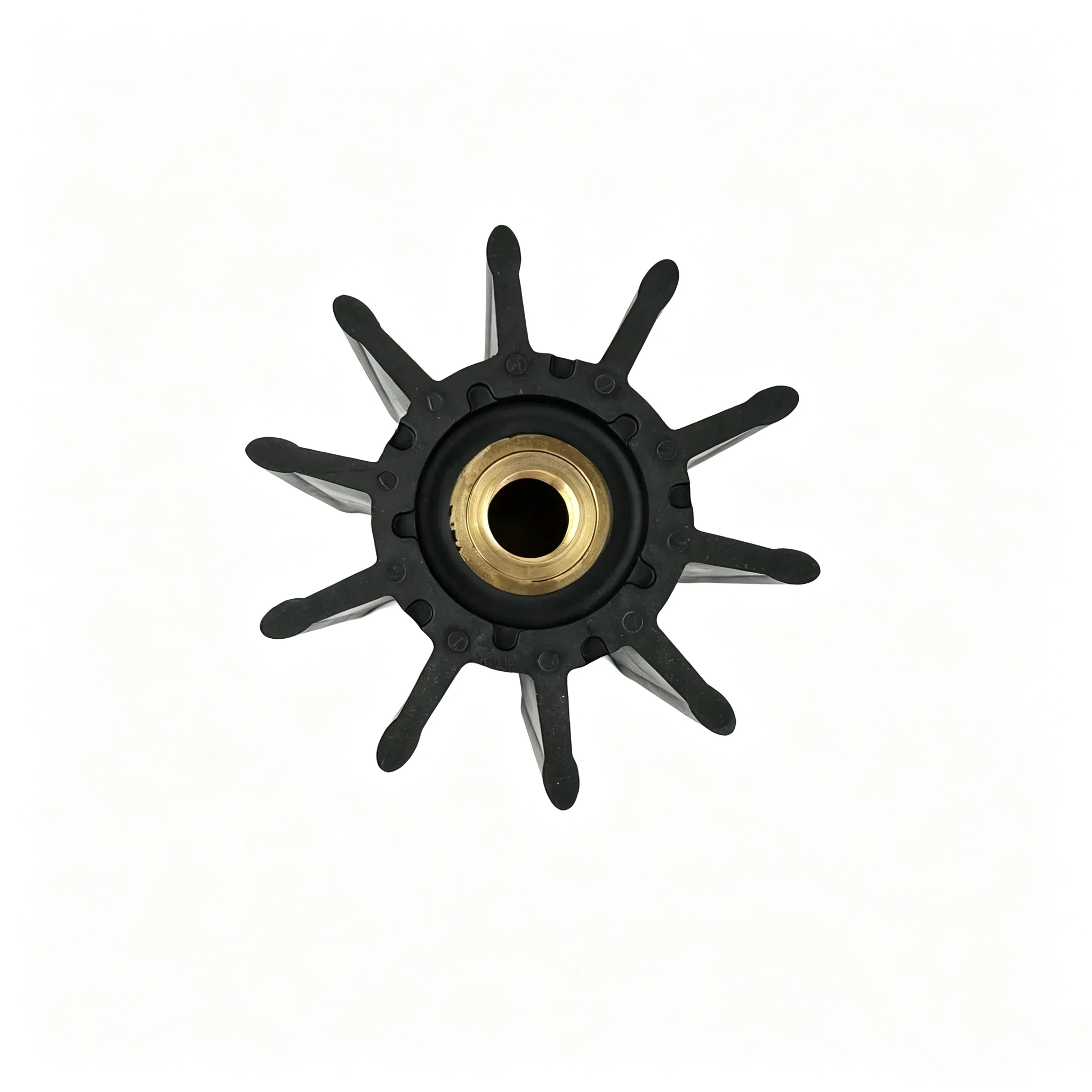 Replacement Fan for Sherwood 30000K & for (CAT) 3228595 10 Blades Closed Type Polished Finish