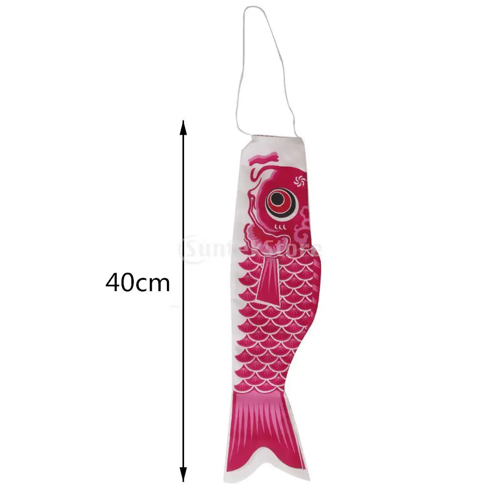 Japanese Windsock Carp Flag Koi Nobori Koinobori Sailfish Wind Fish Kite Home