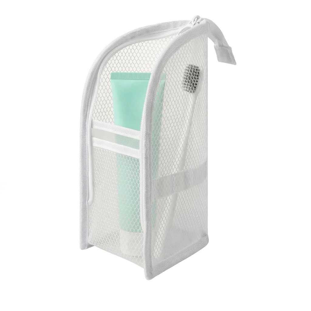 Sophisticated Toiletry Bag Self Standing Organizer for Travel Business Trip Waterproof EVA Cosmetic Pouch Large Capacity