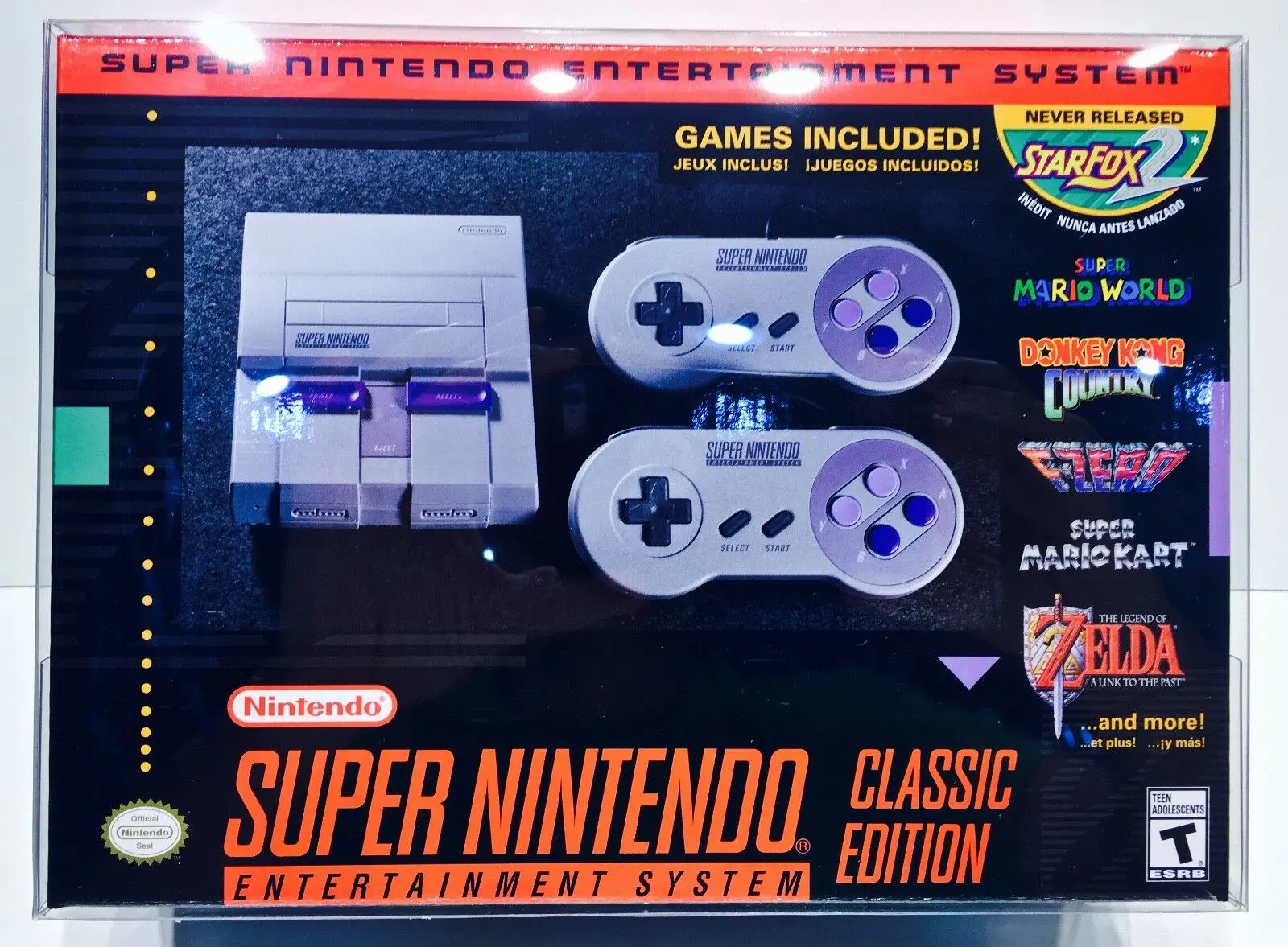 1 صندوق حامي ل SNES و NES الطبعة الكلاسيكية وحدة تحكم مصغرة نينتندو صناديق