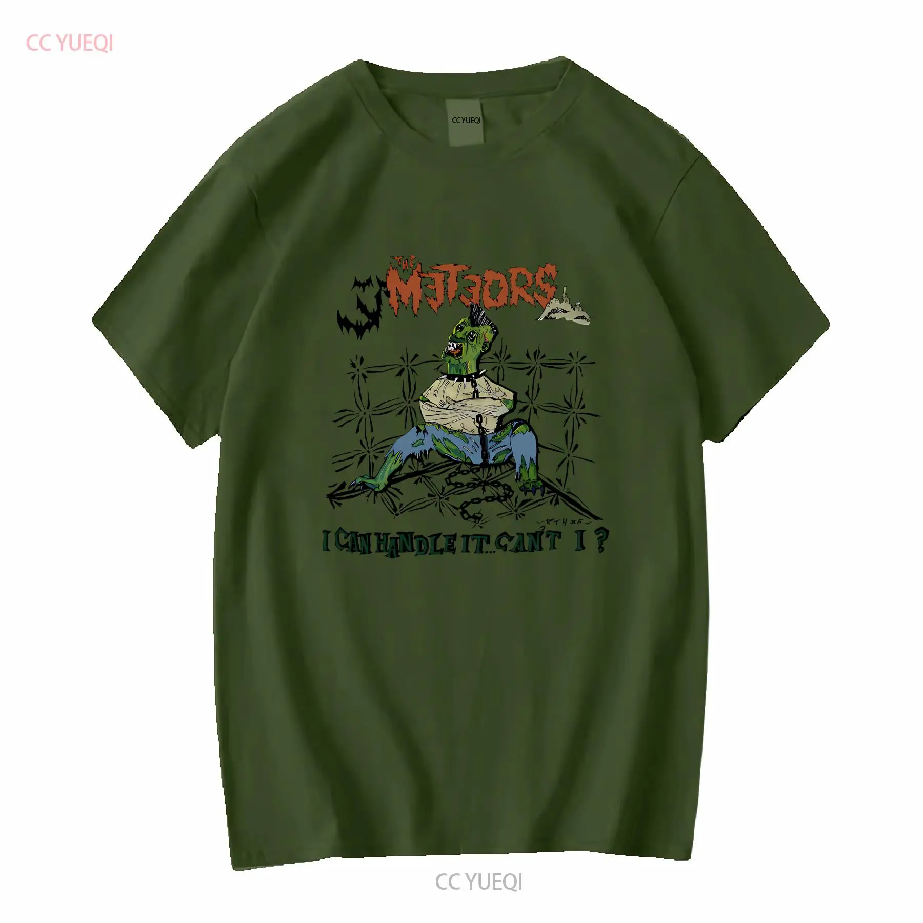 Vintage Rare The Meteors 80s Psychobilly Limited New T Shirt