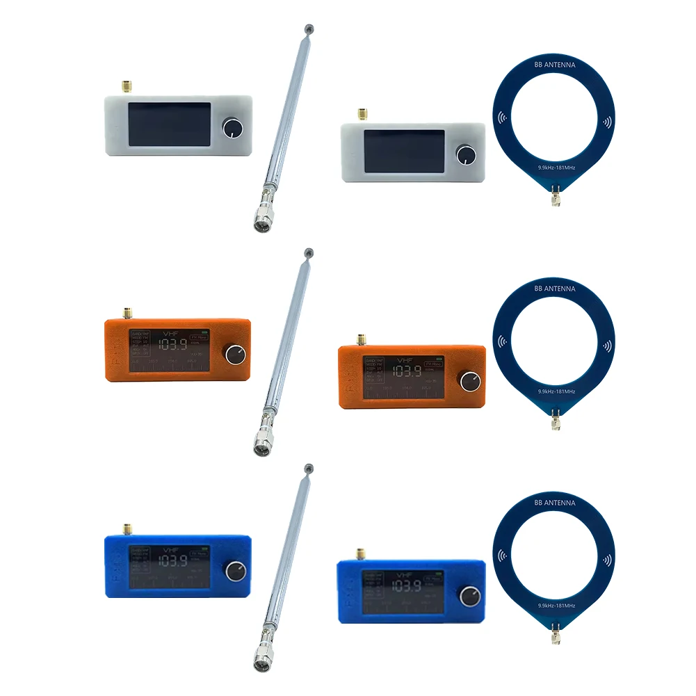 

Портативное радио SI4732 0.5-108 МГц, USB, AM, FM, красное, карманное, мини-радио с IPS-экраном 1.9 дюйма, вседиапазонный радиоприемник HF SW MW VHF