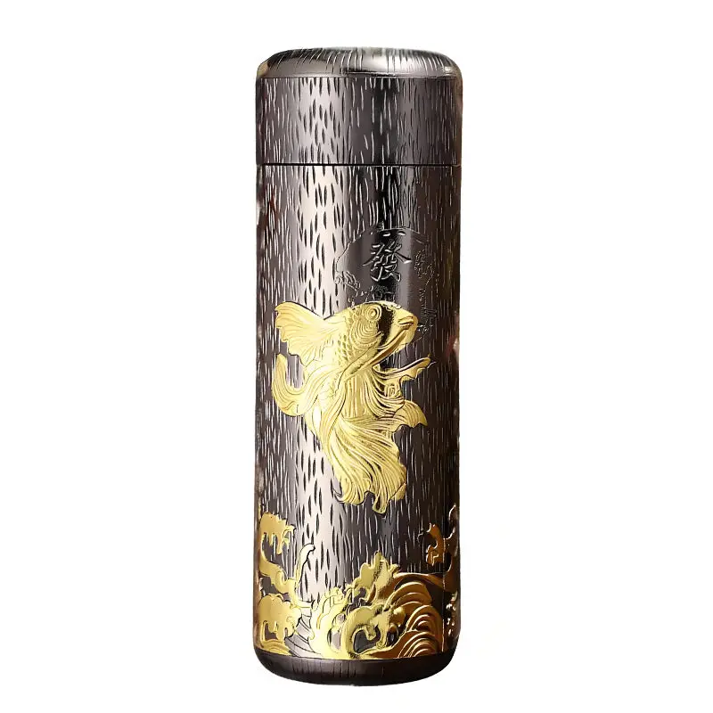 

Teapot kettle insulation inner wall pure silver 99.9% 300ml insulated cup stainless steel drum insulation travel coffee cup