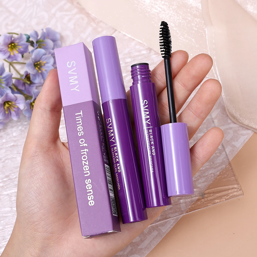 Black Silk Fiber Mascara Lengthens Eyelashes Extension Waterproof Anti-sweat Lasting Non-smudge Curling Mascara Makeup Cosmetics