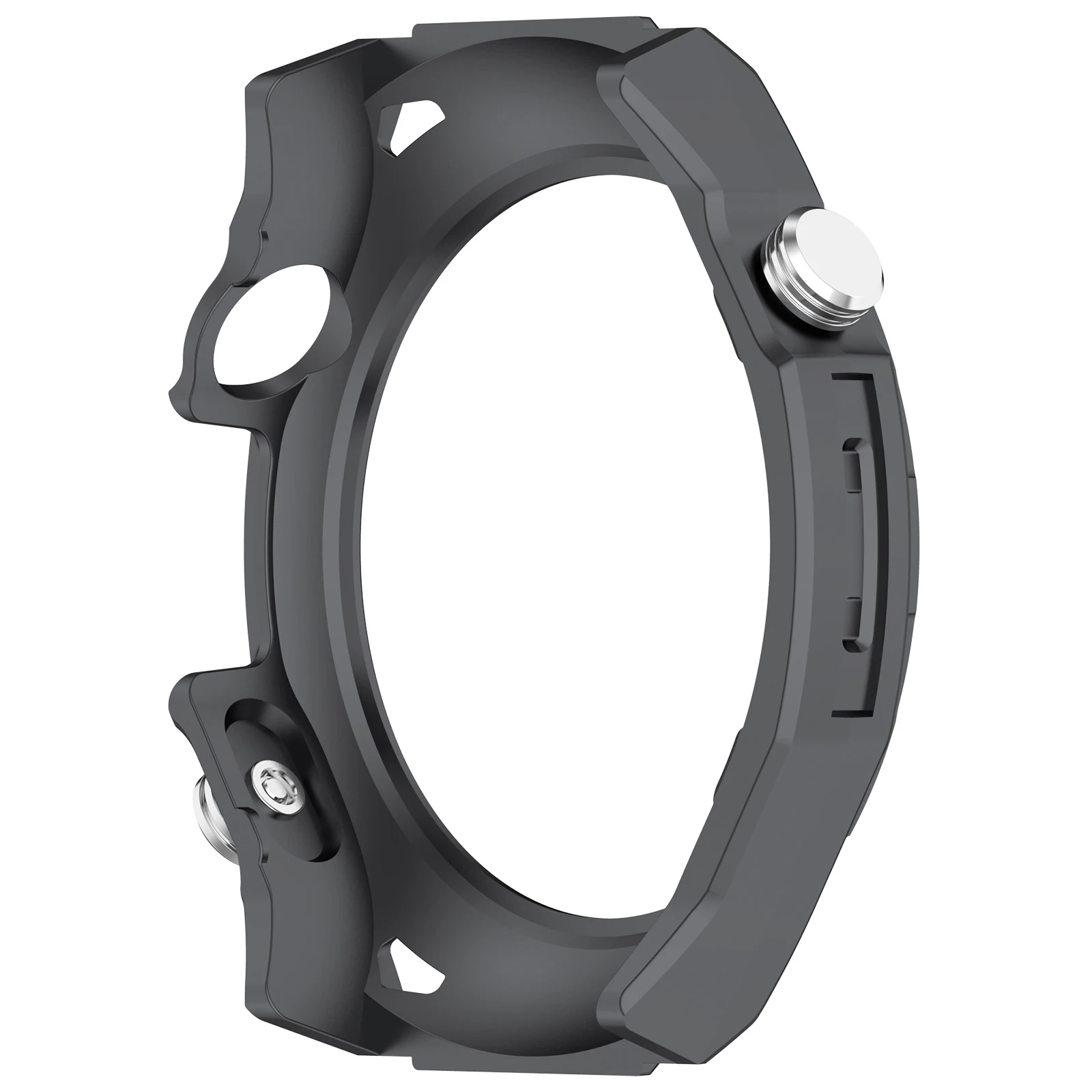 For Huawei Watch 5 46mm Hollowed-Out Protective Case Detachable Anti-Scratch Shell Bumper Protect Bumper Cover Watch Accessories