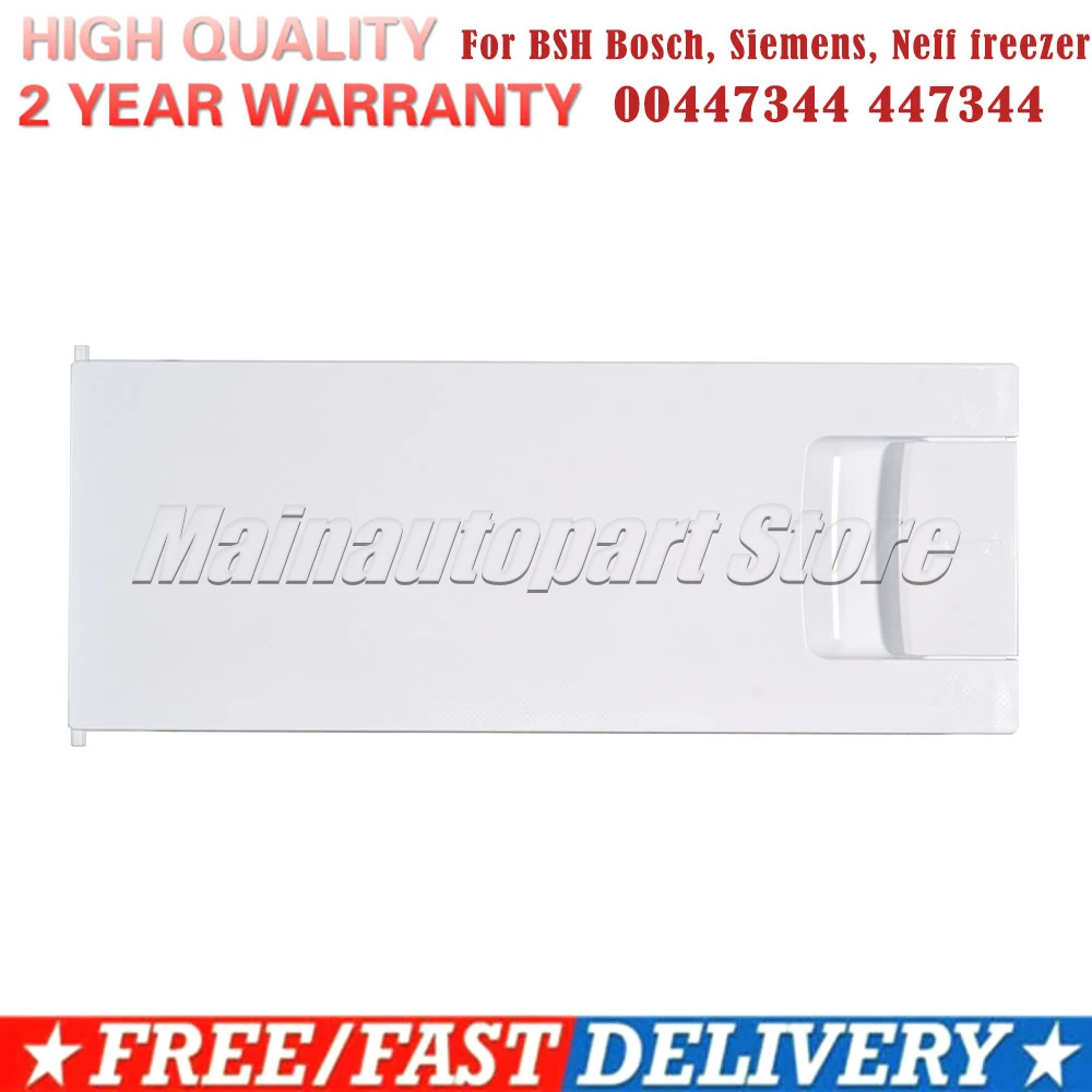 Reemplazo de aleta de puerta de congelador con manija, puerta de congelador con aleta de hielo 00447344 447344 para frigorífico Bosch/Siemens/Neff