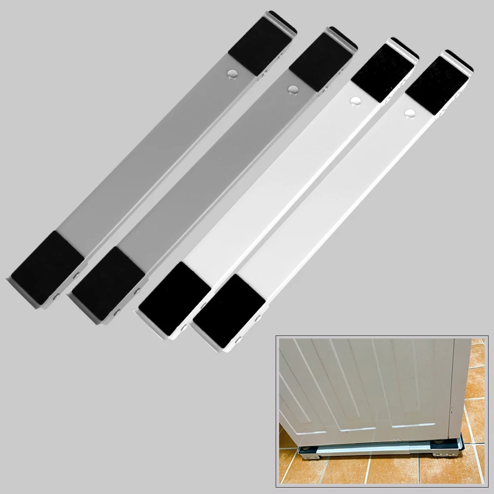 Mobile Roller Bracket Multifunctional Refrigerator Base Mount Adjustable Washing Machine Stand 24 Wheel Universal Dryer Holder