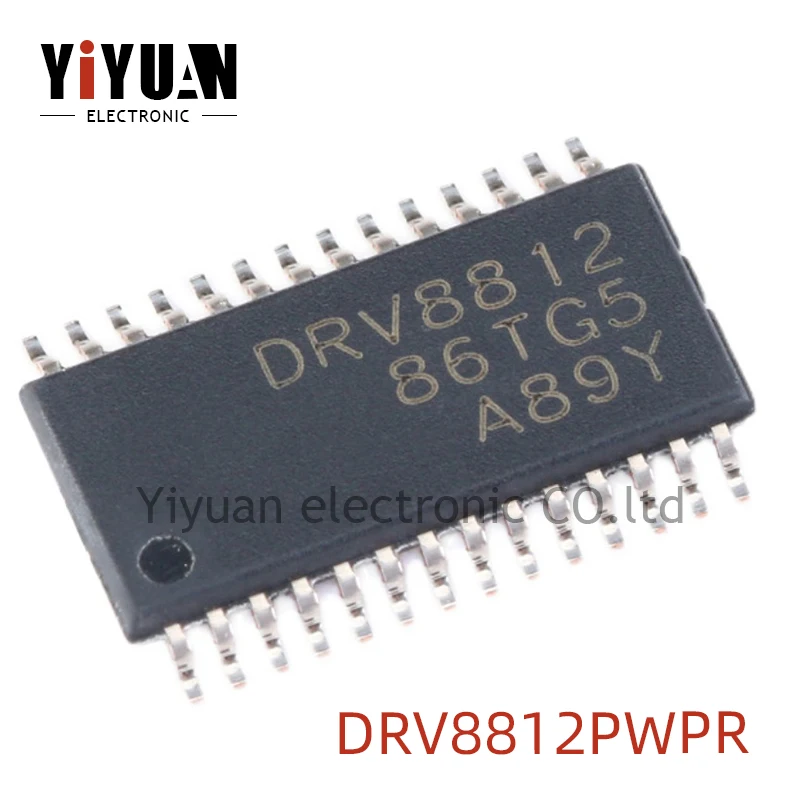 

10PCS Brand New Original DRV8812PWPR DRV8812 TSSOP-28-EP Motor driver chip