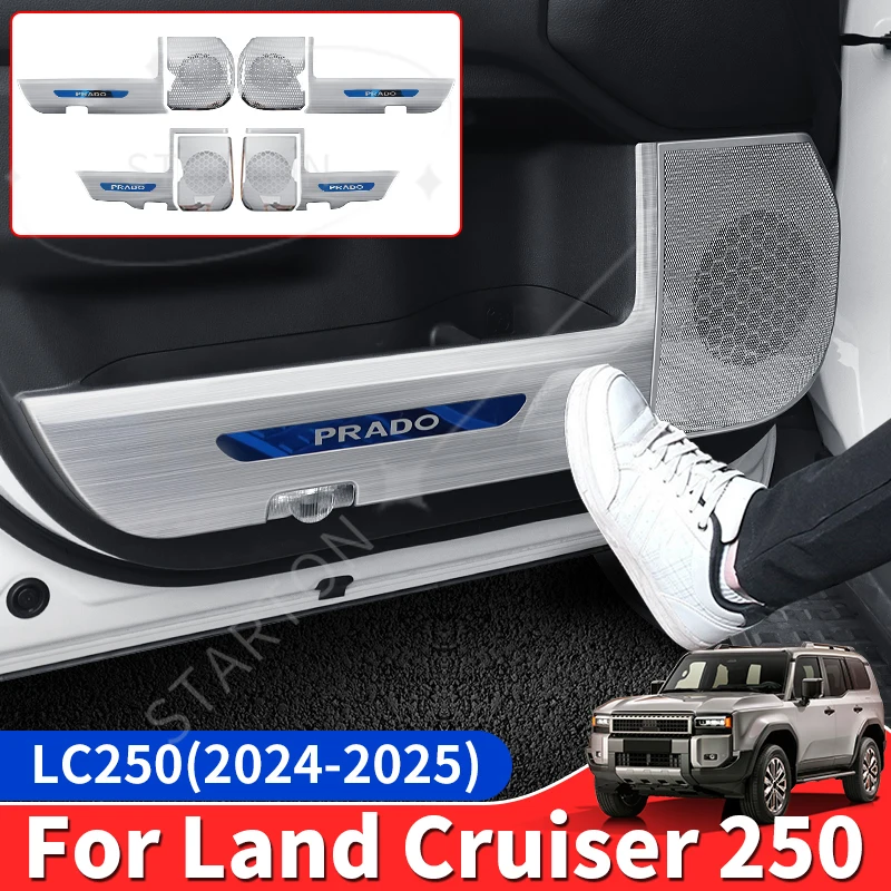 Interior Accessories For Toyota Land Cruiser 250 2024 2025 Prado LC250 1958 First Edition Door Protective Cover