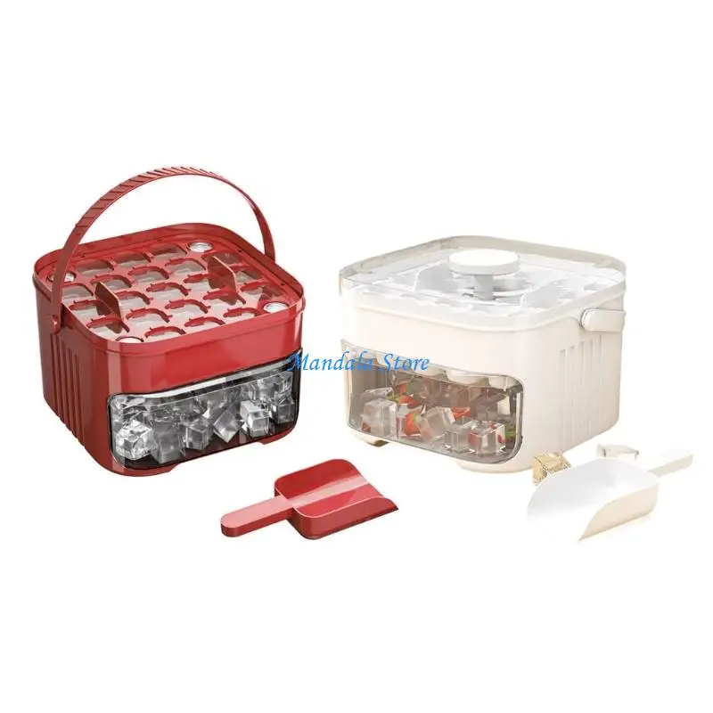 

U2JC Press Ice Tray Freezers Organizers Multipurpose Kitchen Tool