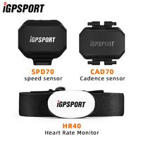 IGPSPORT SPD70 CAD70 Speed Sensor Dual Mode Support Bike Cadence HR40 HR70 Heart Rate Monitor For Garmin BSC100S BSC200 BSC300