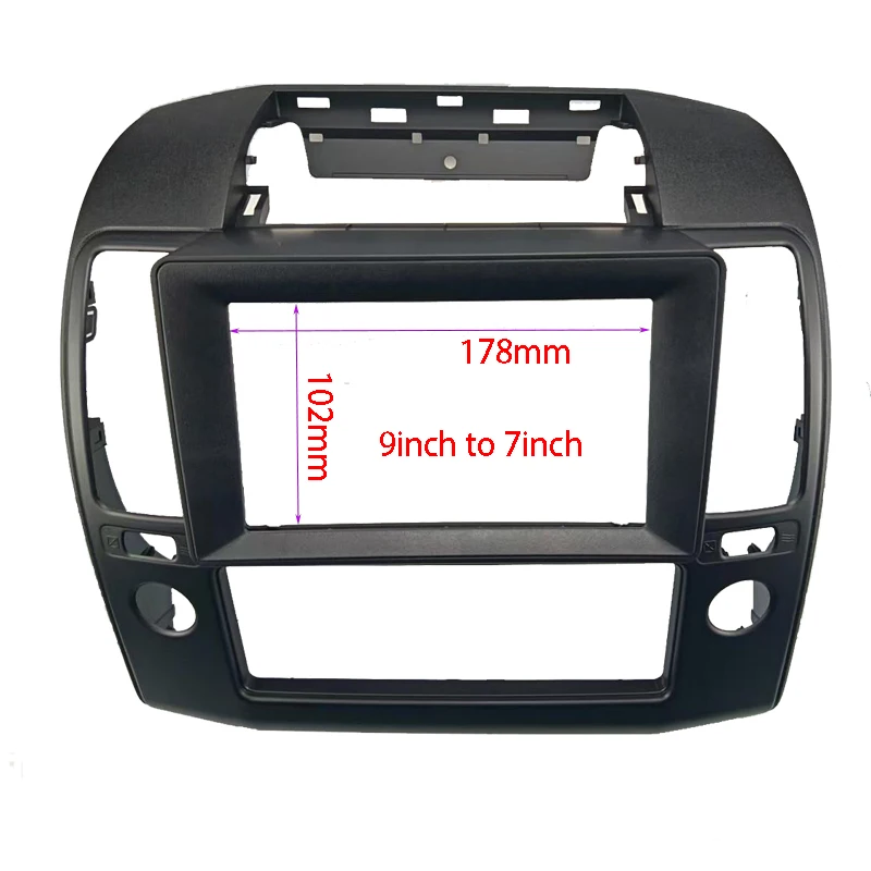 

7/9 Inch Car Radio Fascias For Nissan NAVARA 2004-2010 Stereo Head Unit Android MP5 GPS Video Player 2 Din Panel Dash Frame