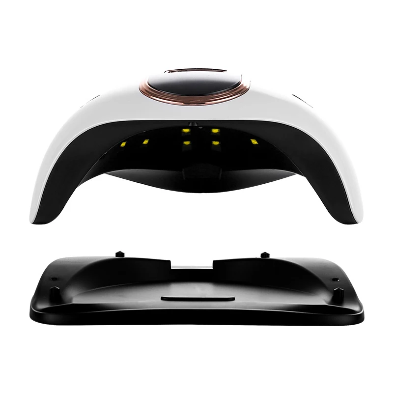 Professionele krachtige UV-lamp Draagbare manicurelamp UV Led-nagellamp met 4-timerinstelling en automatische sensor