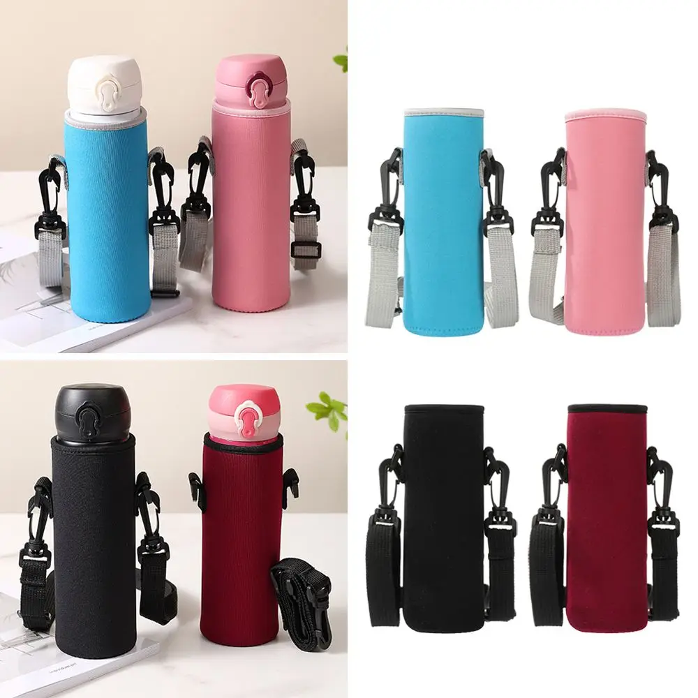 Outdoor Sport With Strap Pouch Insulat Bag Vacuum Cup Sleeve Water Bottle Case Cup Sleeve Water Bottle Cover