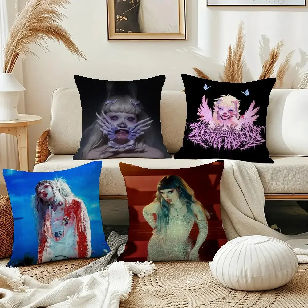 Hot Singer Jazmin Bean Cushion Cover Short Plush Pillowcase, Washable Wrinkle Resistant Cover for Bedroom Gift