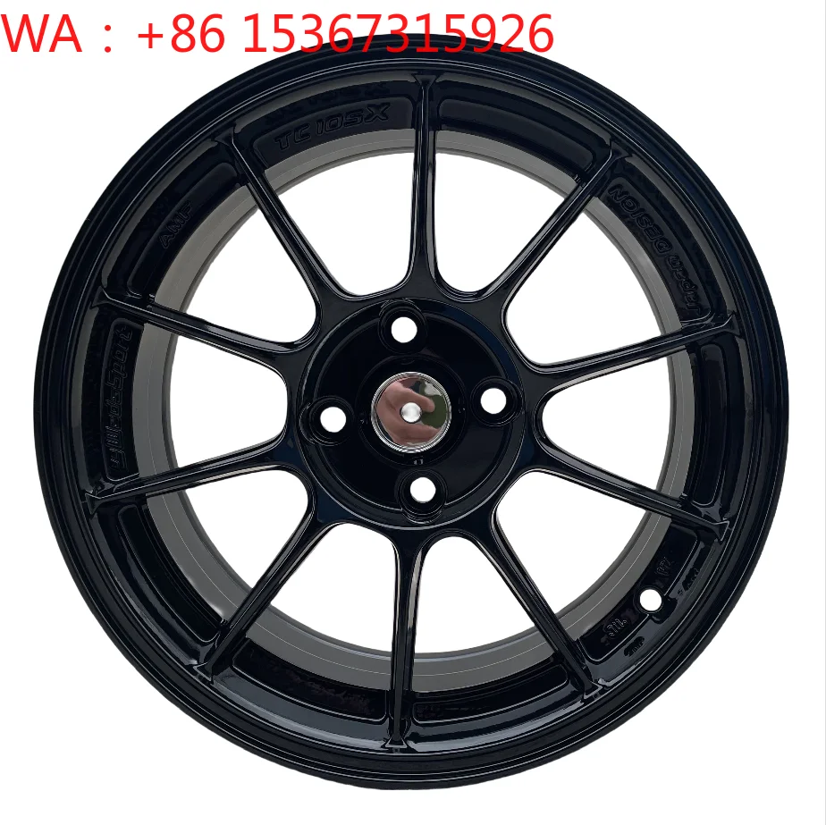 17/18/19 Inch 35mm ET Bronze Multi Spoke Aluminum Alloy Passenger Car Wheels Stylish Modified Rims