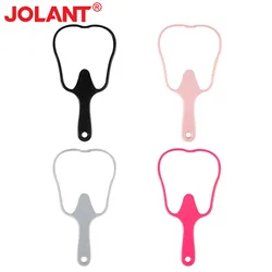 1PC/Pack JOLANT Dental Mouth Mirror Tooth Shaped With Handle Dental Mouth Examination Makeup Mirror Dentistry Accessories Gift