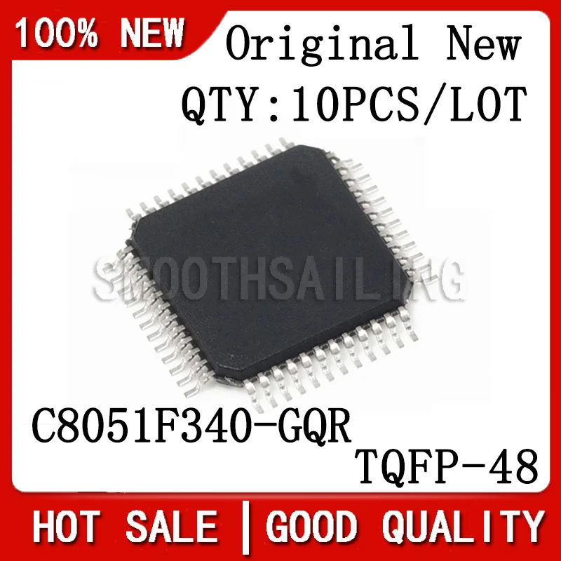 

10PCS/LOT New Original C8051F340 C8051F340-GQR TQFP-48 Chipset