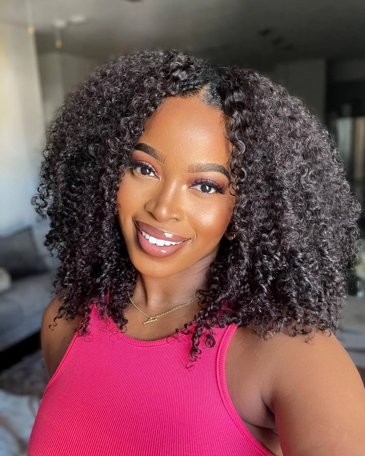 

Wowear V Part Wig Human Hair No Leave Out Brazilian Deep Wave 100% Human Hair Wigs For Women Deep Curly Wigs No Glueless Wigs
