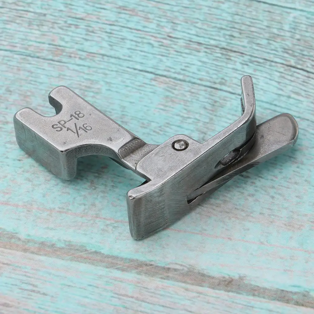 Steel Presser Foot with Right Side Guide Industrial Sewing Machine Attachment for Professional Use
