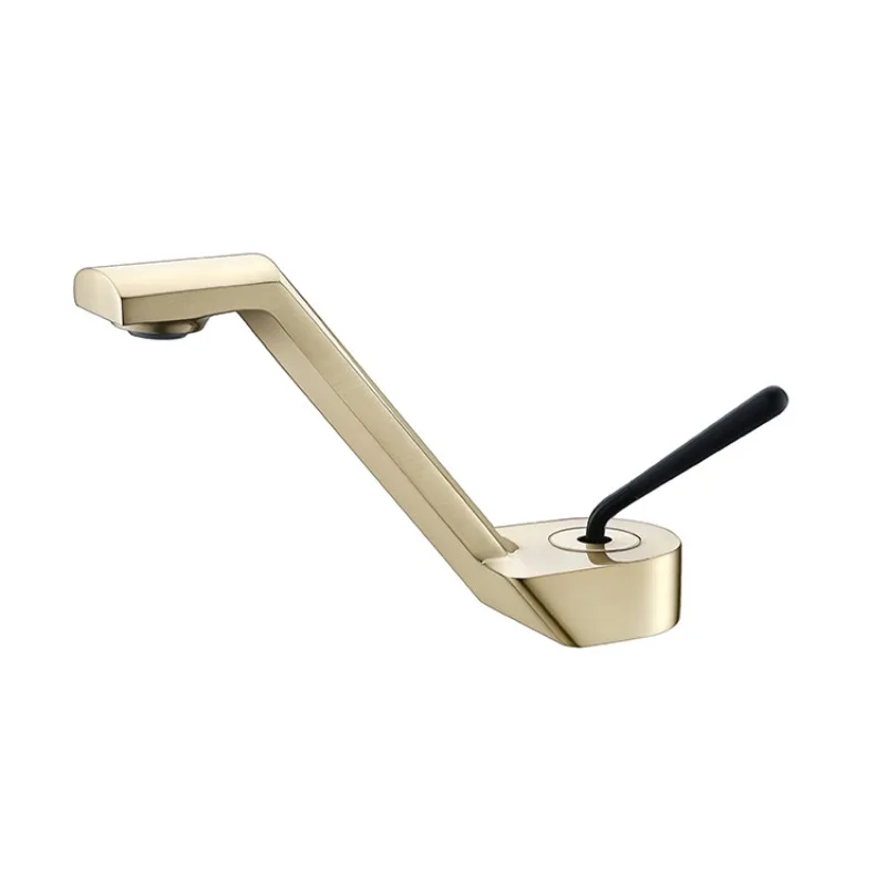 

YXX1 Brass Deck Mounted Single Lever Bathroom Faucet Wash Basin Water Tap