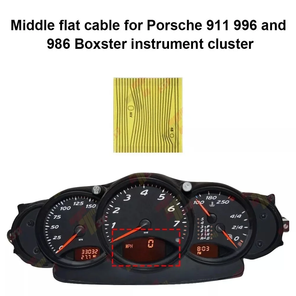 

Middle Flat Cable for Porsche 911 996 and 986 Boxster Instrument Cluster