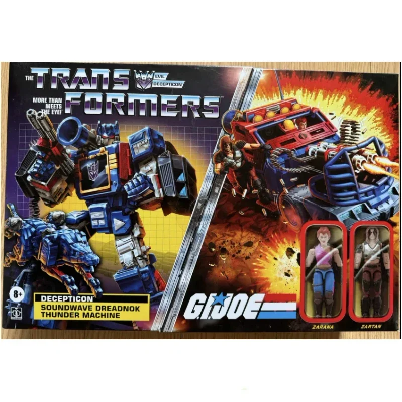 In Stock Takara Tomy Transformers G Series Crossover Sonic Suicide Squad Thunder Tank & Zatan  Zatanna Robot Anime Action Model