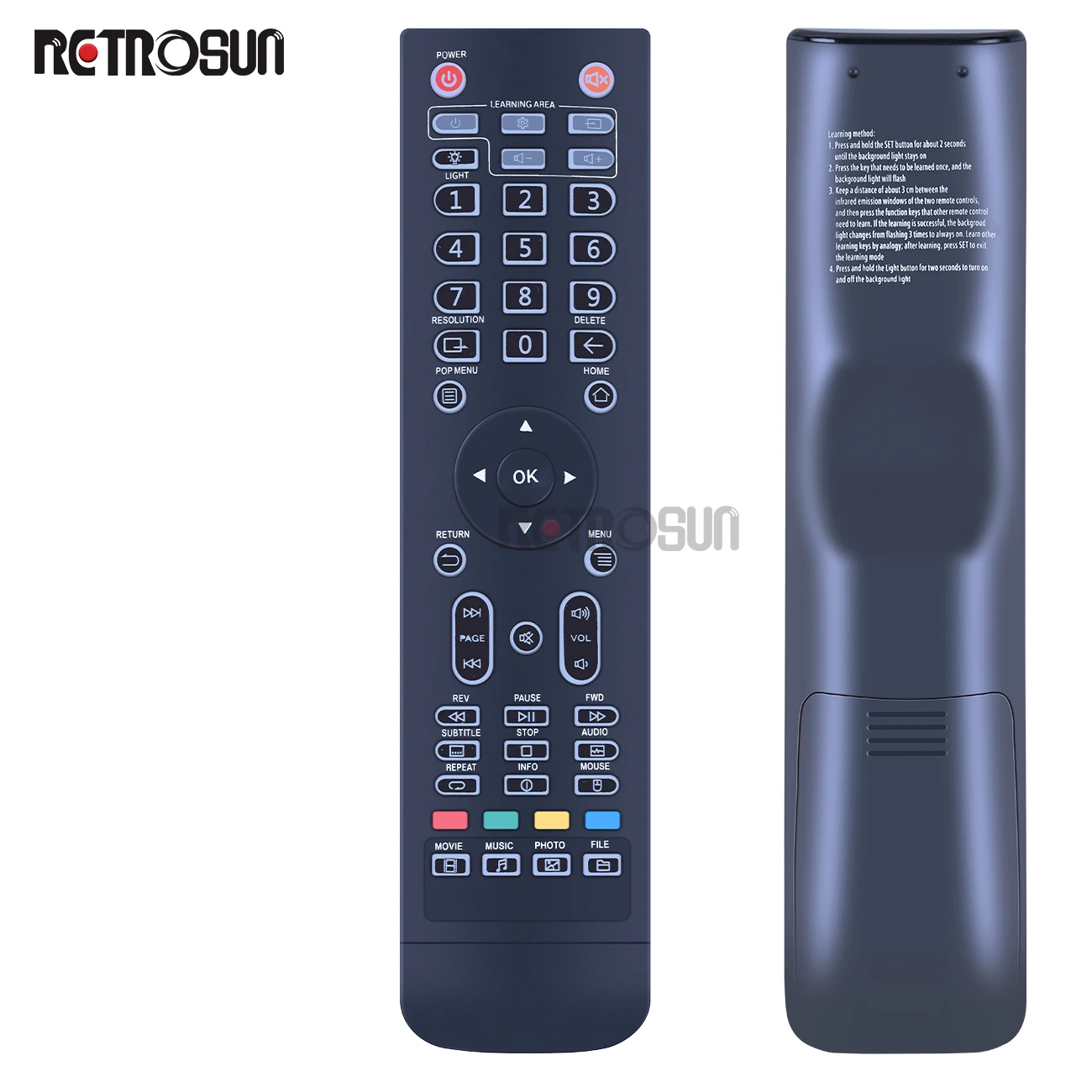 ريموت كنترول لاجهزة زيدو تي في بوكس ، z9s ، z9x ، z10 ، z10pro ، x20 ، x20 pro ، z1000 ، z1000pro ، uhd2000 ، uhd3000 ، جديد