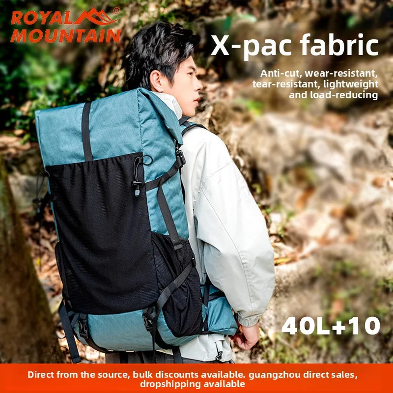 New Large Capacity Waterproof Hiking Camping Backpack - Climbing Travel Gear for Men Women, Cross-Border Hot Sale